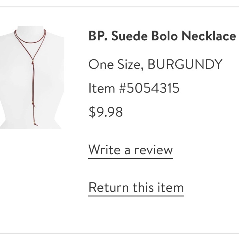Faux Suede Necklace Bundle